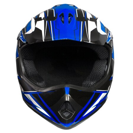 Raider Helmet, Gx Youth Mx-Blue-Ys 2131113
